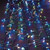 LED Christmas Lights - Multicolor - 9.25" - Green Wire - 4ct