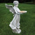 18" Angel Bird Feeder Outdoor Garden Statue - Serenity and Charm