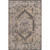 6' x 9' Charcoal Gray and Beige Medallion Traditional Rectangular Outdoor Area Throw Rug