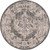 3.25' Charcoal Gray and Beige Medallion Traditional Round Outdoor Area Throw Rug
