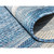 10' x 13' Blue and Beige Solid Rectangular Outdoor Area Throw Rug