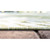 4' Green and Ivory Tropical Round Outdoor Area Throw Rug