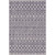 4' x 6' Gray and Black Geometric Rectangular Outdoor Area Throw Rug