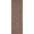 2' x 6' Brown Solid Rectangular Outdoor Rug Runner