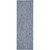 2' x 6' Navy Blue Solid Rectangular Outdoor Rug Runner