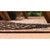 2' x 6' Brown and Black Striped Rectangular Outdoor Rug Runner