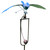 48" White and Blue Realistic Jay Rocker Outdoor Garden Stake