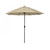 Create a Tranquil Oasis with the 9ft Beige Sunbrella Canopy Patio Umbrella