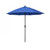 Experience Outdoor Comfort with the 7.5ft Outdoor Casa Series Patio Umbrella: Royal Blue Elegance