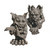 11.5" Brown and Beige Whisper the Gothic Gargoyle Outdoor Statue