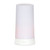 LED Flameless Flickering Light Candles with Timer - 5" - White - Set of 2