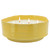 6-Wick Ceramic Outdoor Citronella Candle - 10" - Yellow