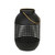11" Black and Gold Cage Hurricane Candle Lantern with Handle