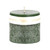 Cylindrical Accent Pillar Candle - 3.25" - Holly Green