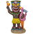 16" Solar Lighted Polynesian Tiki Bar Statue - Party Time in Your Outdoor Tropical Oasis