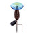 LED Lighted Solar Powered Mushroom Stake - 16.5" - Blue