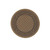 7.5 ' x 7.50' Brown Lattice Round Area Throw Rug