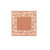 8.5 ' x 8.50' Orange Island-Inspired Square Area Throw Rug