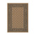 2.25' x 7' Brown Lattice Rectangular Area Runner
