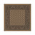 8.5 ' x 8.50' Brown Lattice Square Area Throw Rug