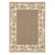 7.5 ' x 10.75' Beige Island-Inspired Rectangular Area Throw Rug