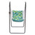 64" Blue and Green Polyester Soft Comfort Hammock Chair with Stand