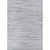 7.5' x 10.75' Gray and Blue Rectangular Area Outdoor Throw Rug