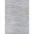 7.5' x 10.75' Gray and Blue Rectangular Area Outdoor Throw Rug