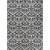 5' x 7.5' Black and Ivory Dolce Maasai Rectangular outdoor Area Throw Rug