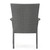 7-Piece Gray Oak Finish Wicker Outdoor Furniture Patio Dining Set