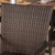 7-Piece Brown and Black Wicker Outdoor Furniture Patio Dining Set