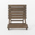 5-Piece Gray Contemporary Outdoor Furniture Patio Dining Set