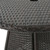 3-Piece Brown Contemporary Outdoor Furniture Patio Bistro Set