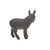 20.5" Donkey Looking left Outdoor Garden Statue