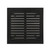 41" Charcoal Gray Contemporary Square Outdoor Patio Bar Table