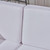 3pc Gray and White Contemporary Outdoor Patio Cushioned Loveseat with Table Set 30.25"