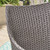 5-Piece Gray Finish Traditional Wood and Wicker Outdoor Furniture Patio Dining Set