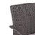 9-Piece Gray Finish Square Wicker Outdoor Furniture Patio Dining Set - Gray Cushions