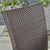 9-Piece Natural Finish Outdoor Furniture Patio Expandable Dining Set