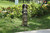 22.25" Beige and Black Stacked Cats Outdoor Garden Statue