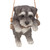 8" Hanging Schnauzer Puppy Outdoor Statue