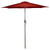 9ft Outdoor Patio Market Umbrella - Stay Cool in Terracotta