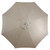 9ft Outdoor Patio Market Umbrella with Hand Crank and Tilt, Taupe