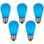 Pack of 25 Opaque LED S14 Blue Christmas Replacement Bulbs