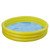 48" Yellow and Blue Round Inflatable Children's Swimming Pool