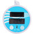 5.5" Solar Powered Floating Digital Pool and Spa Thermometer