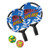 14.75" Blue and White Smash 'N' Splash Paddle Ball Swimming Pool Game