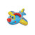 Inflatable Airplane Swimming Pool Baby Float, 29.5-Inch