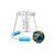 Get Your Game On 24" Blue and White Pro Water Basketball - Fun for the Whole Family!