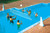 20' Pool Jam Basketball and Volleyball Swimming Pool Water Sports Combo Game